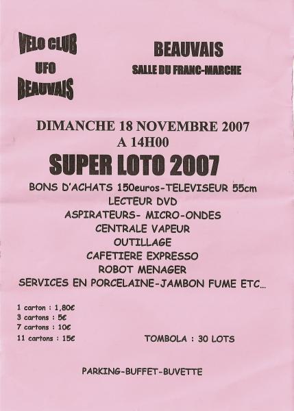 LOTO DU CLUB